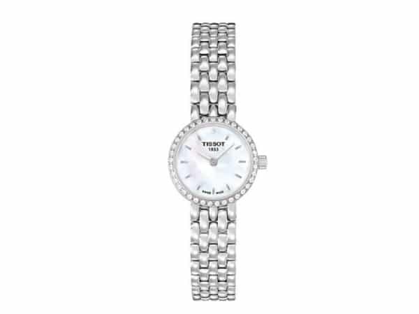 Tissot Steel Diamond 'Lovely' Watch