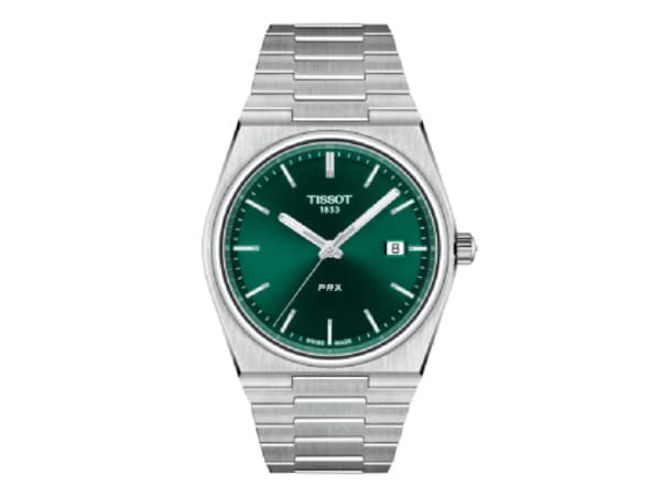 Tissot PRX Steel Acier Green Dial Watch
