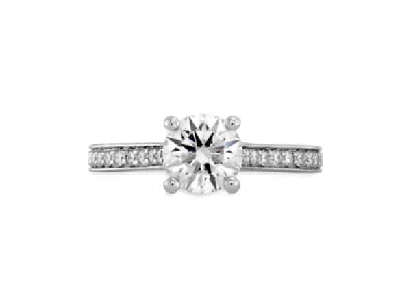 18ct White Gold Certified Diamond Ring