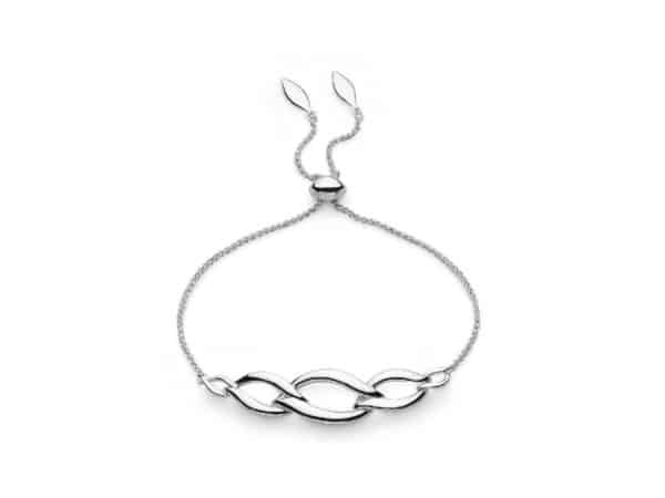 Entwine Twine Link Trio Toggle Bracelet