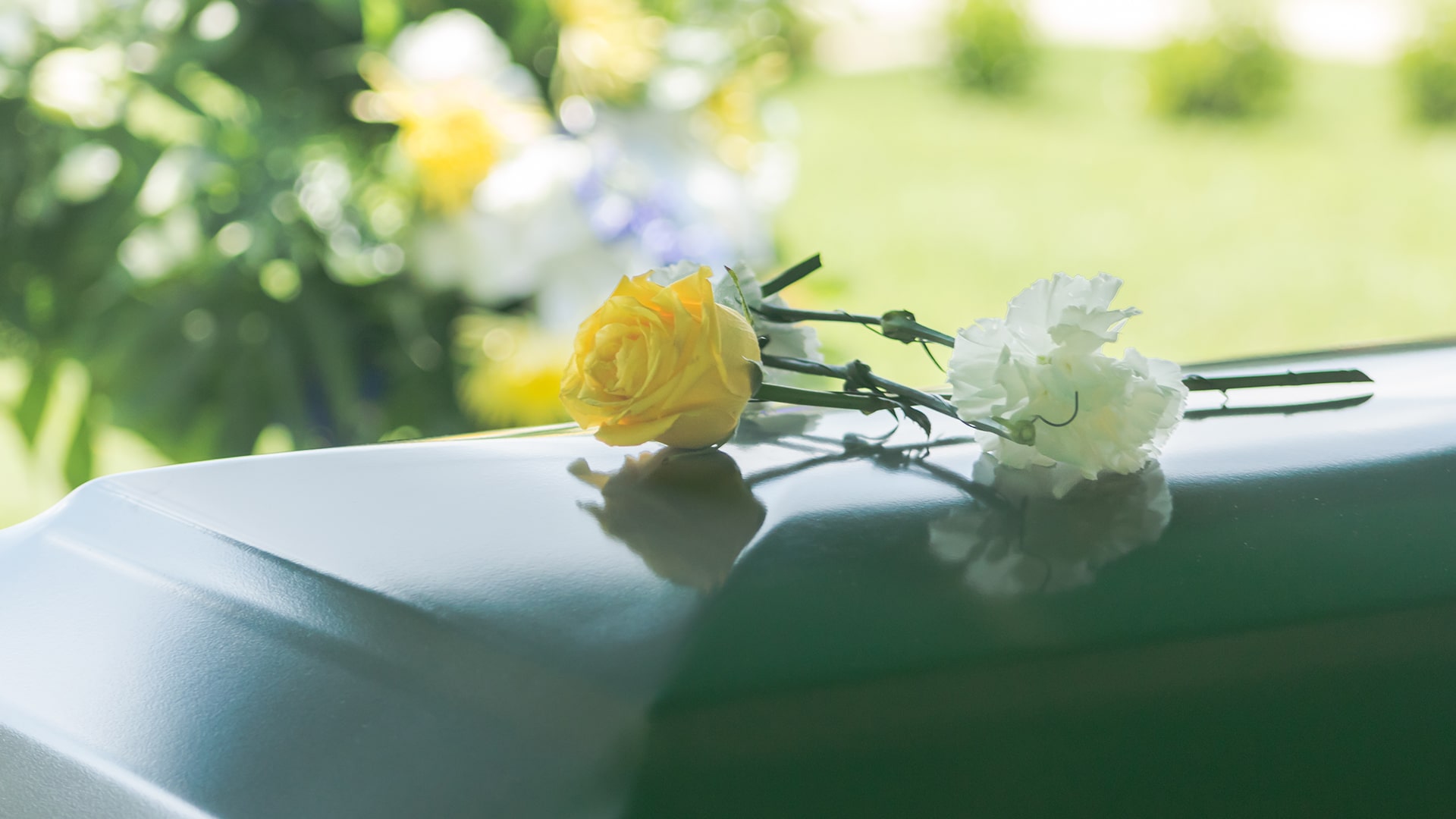 Cremation committal words at a funeral Cover Image
