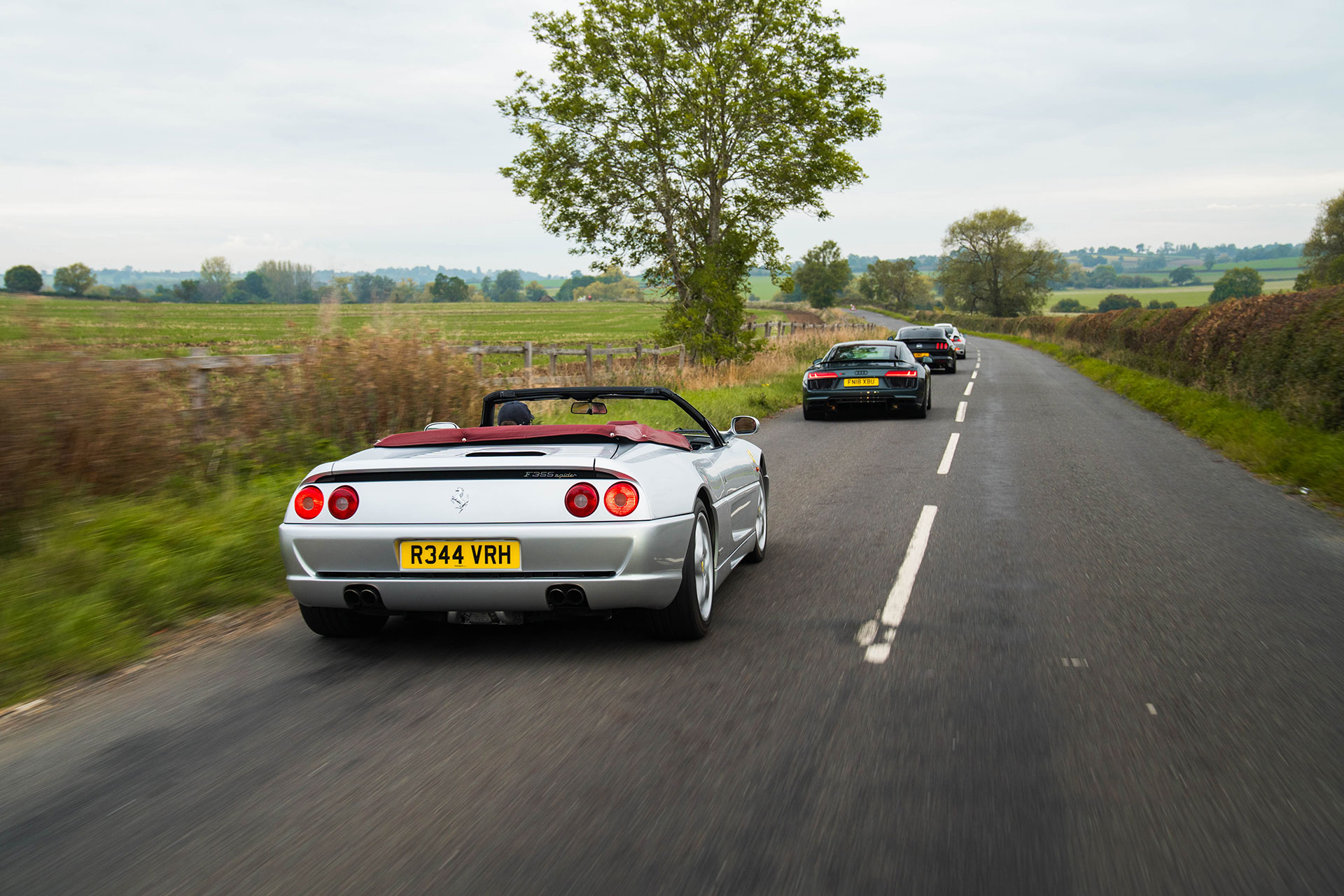 Ferrari 355 Spider Driving