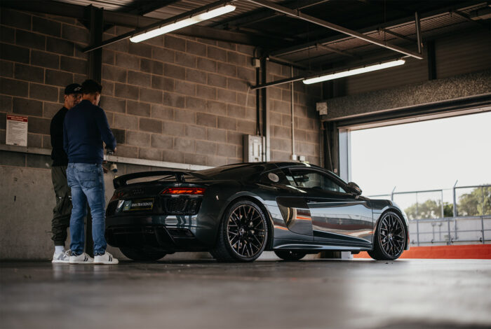 Audi R8 at Donington Park