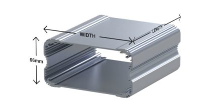 UNI Extrusion 1 1½U Customisable Dimensions