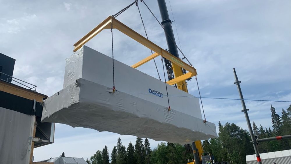 Specialist Transport & Installation of New Equipment in Sweden