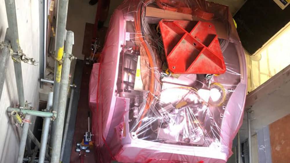 Medical Equipment Transportation - MRI System