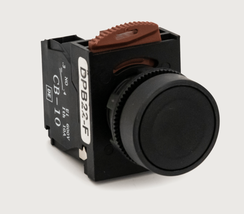 Button Switch, Black (DPB22-F11B)