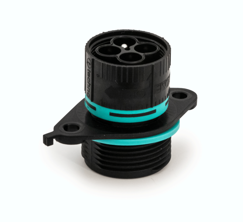 Chassis Mount TeePlug Connector (THB.387.C4A)