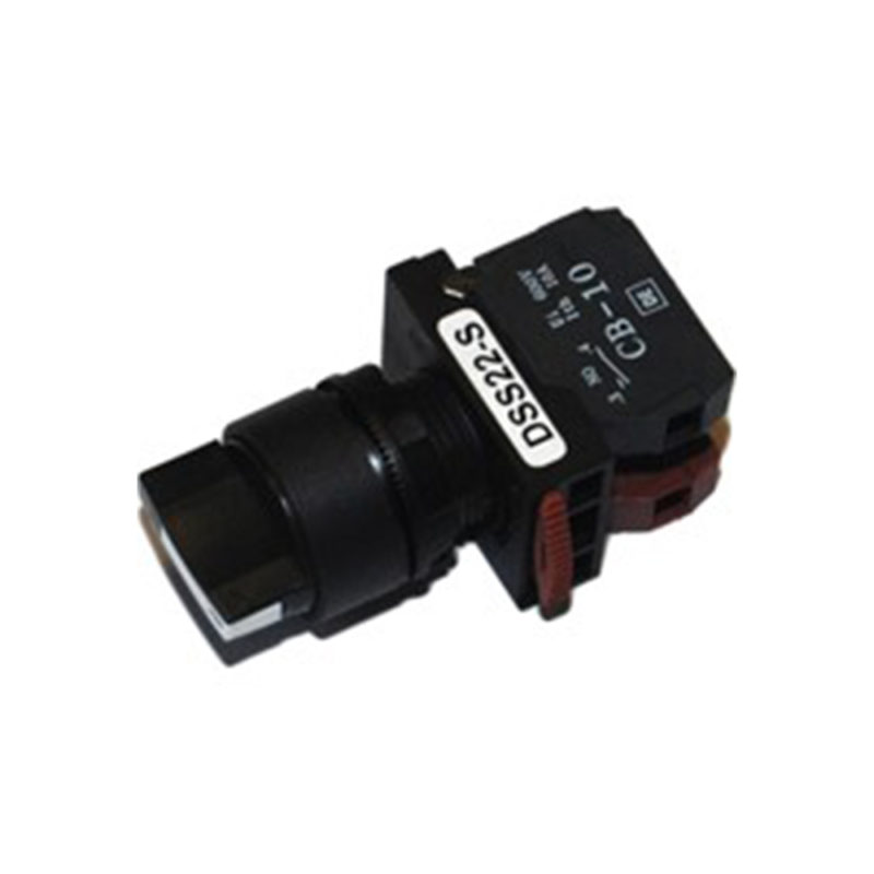2-Position Selector switch, Black (DSS22-S311B)