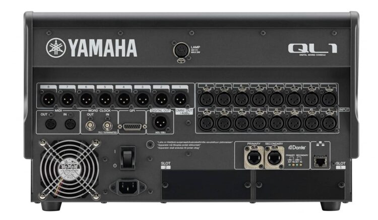 Yamaha QL1 Conference Desk Hire