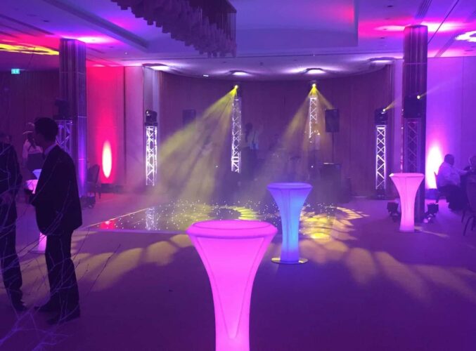 LED Furniture Table Hire