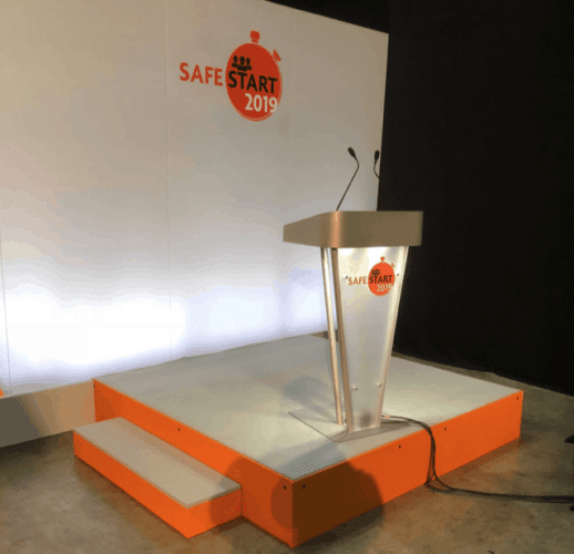 Set Stage Lectern