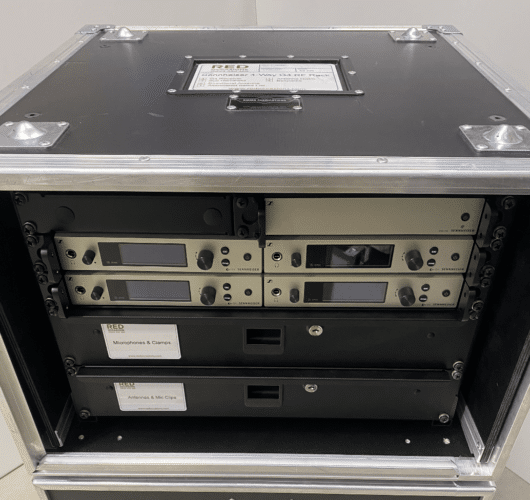 Sennheiser G4 4-Way Radio Rack Hire