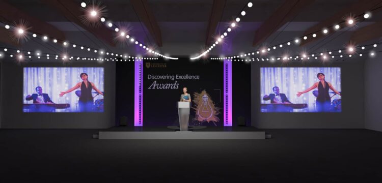 Awards Ceremony Event Backdrop Set