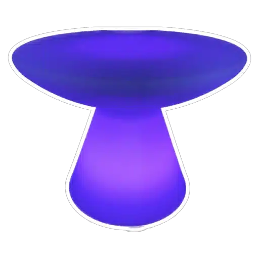Purple LED Furniture Hire