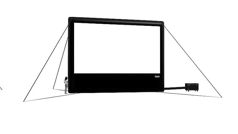 Outdoor Cinema Screen Hire