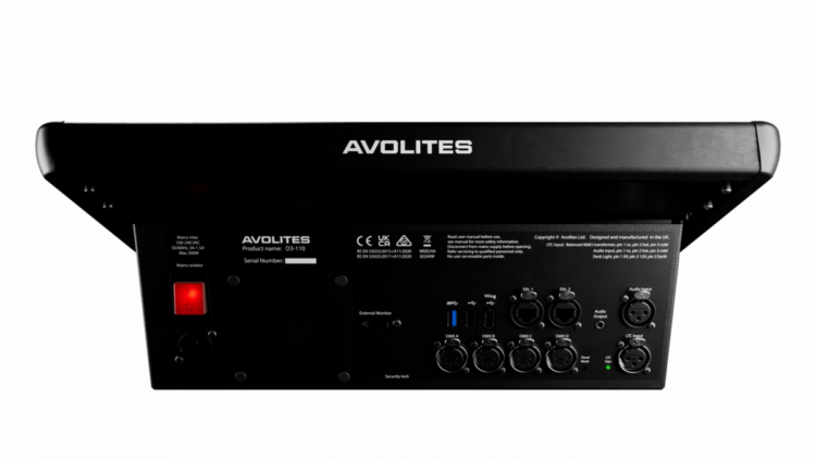 Avolites D3-110 Lighting Desk Hire