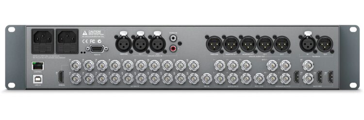 Blackmagic ATEM 2ME Rear Panel