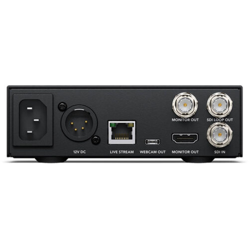 Blackmagic Web Presenter Connections