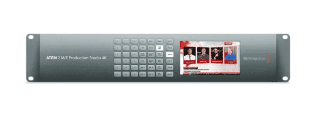 Blackmagic Design ATEM 2M/E Production Studio 4K for Hire - Red