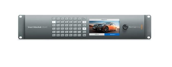 Blackmagic Design Video Hub 40x40 Streaming event hire