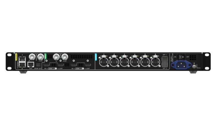 Novastar LED Wall Controller Connections Back Panel