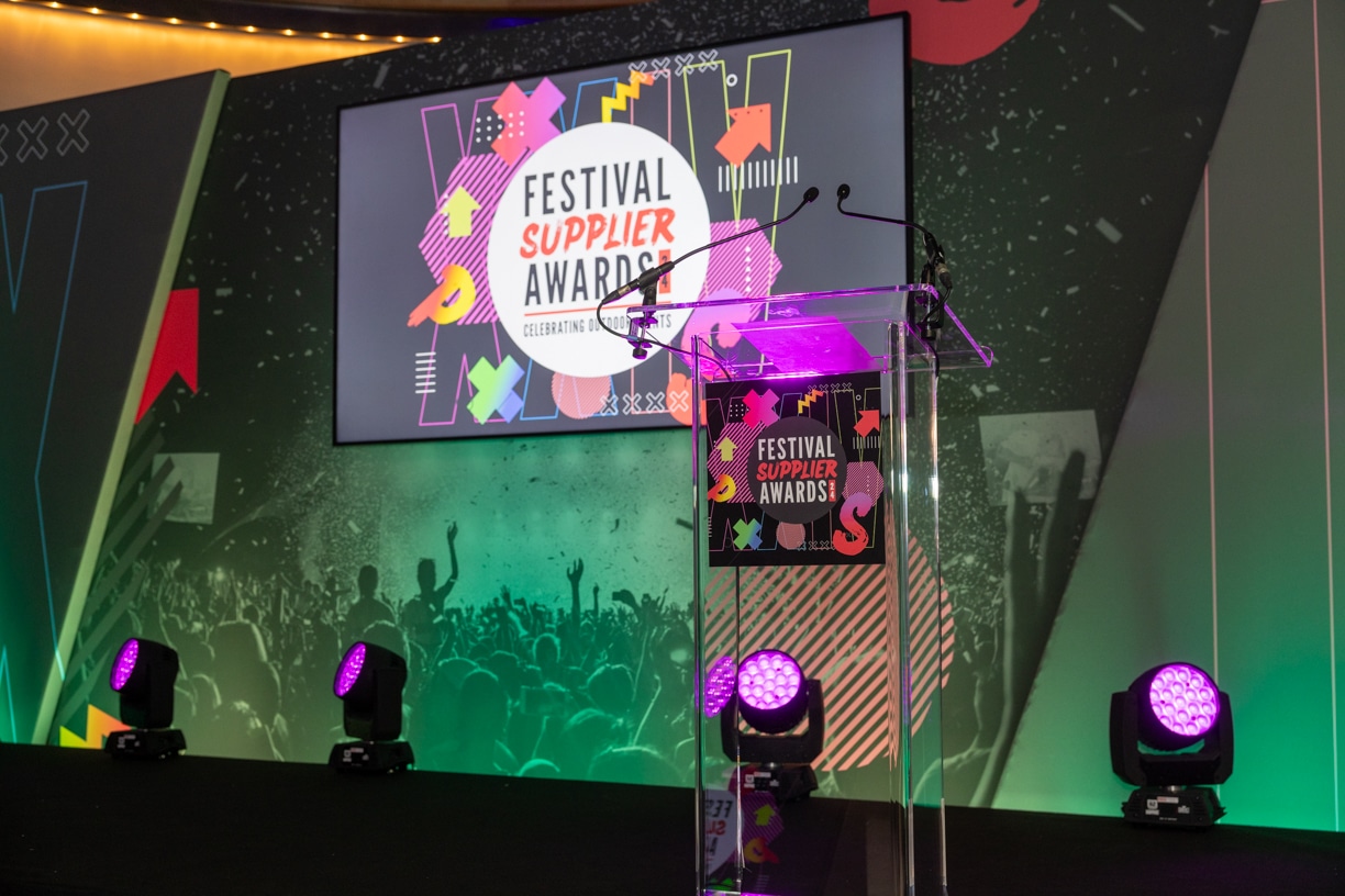 Industry Awards Backdrop & AV