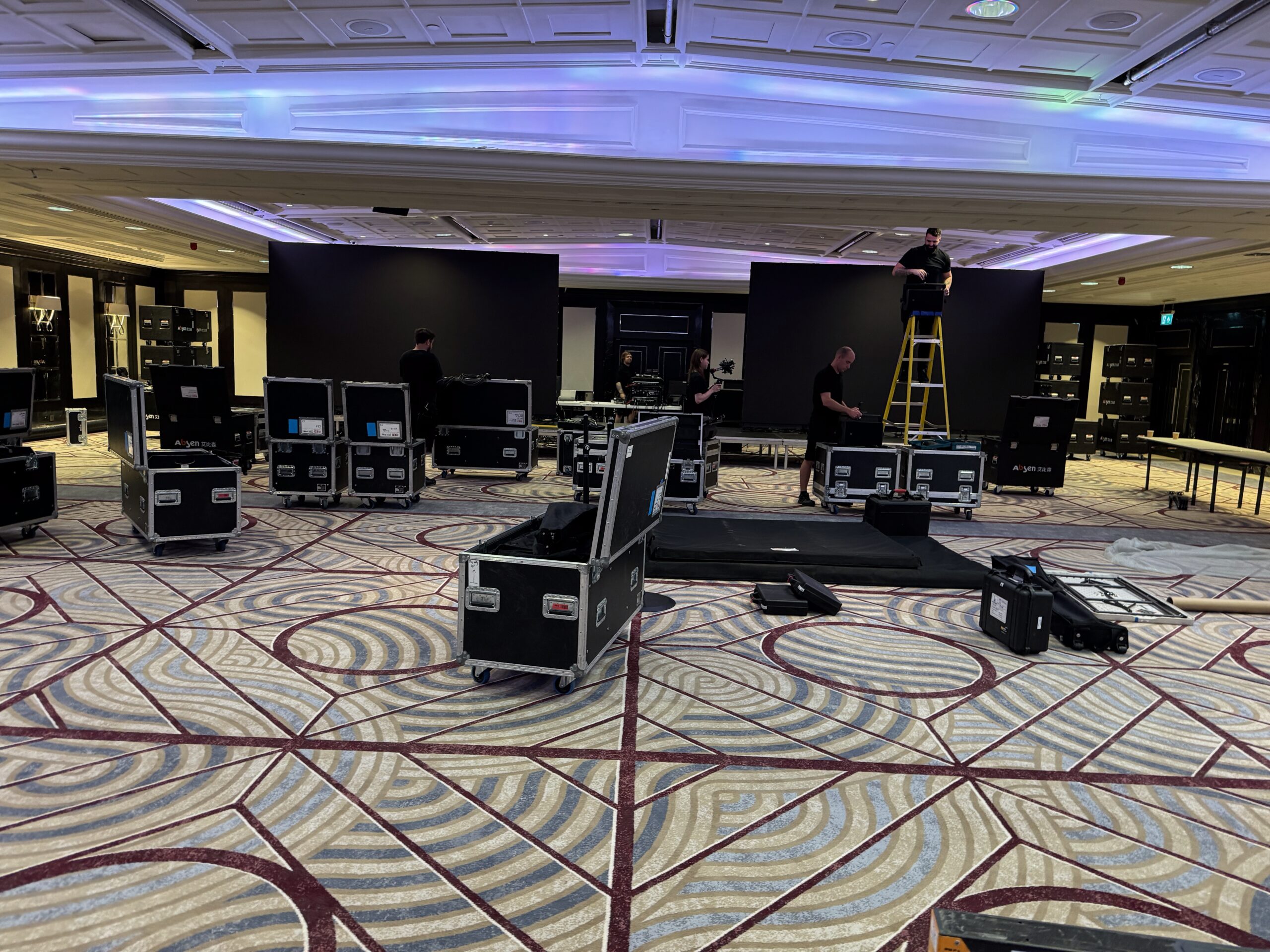 Audio Visual Production at The Royal Lancaster Hotel