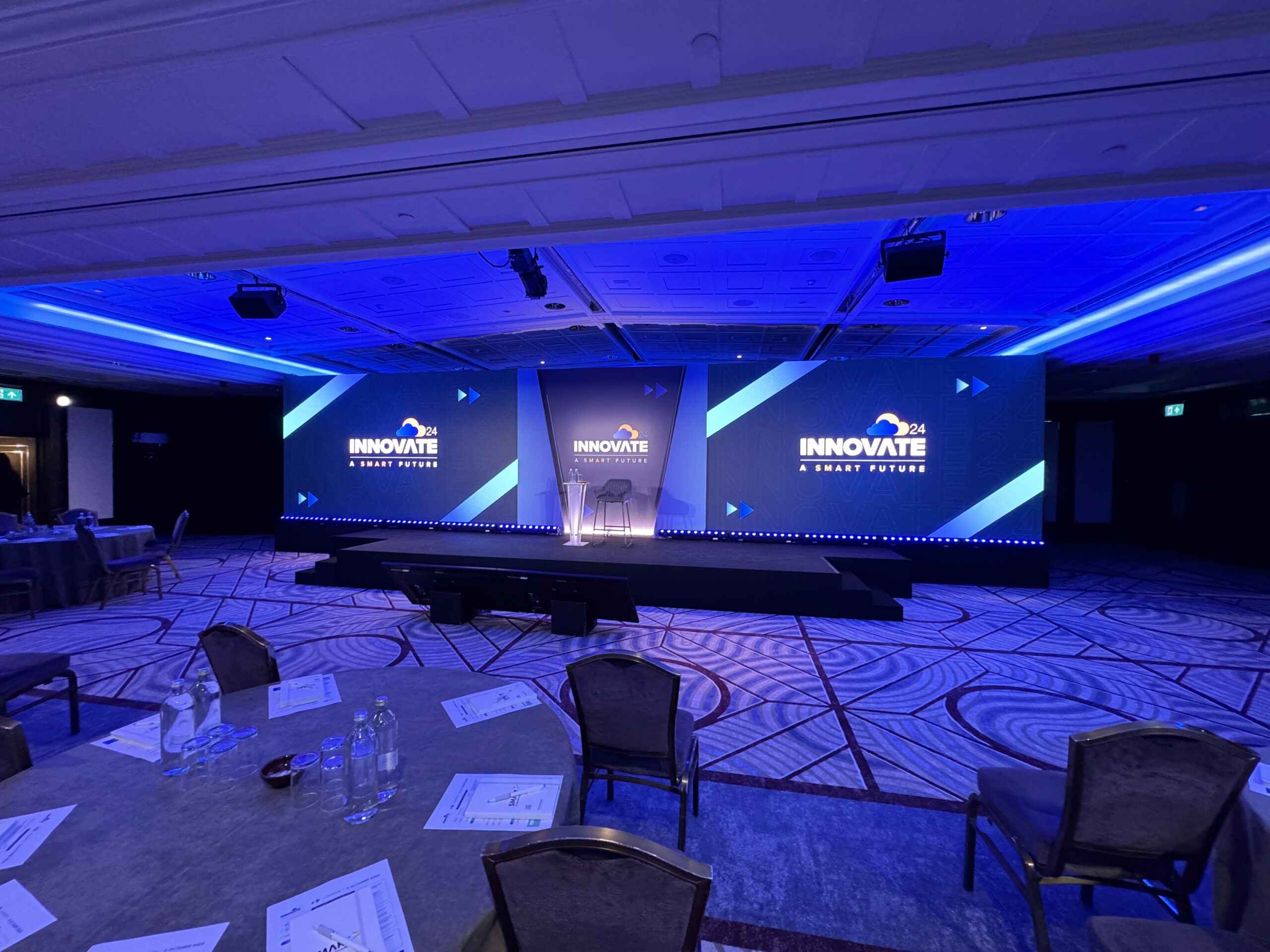 Twin Screen LED Wall Event