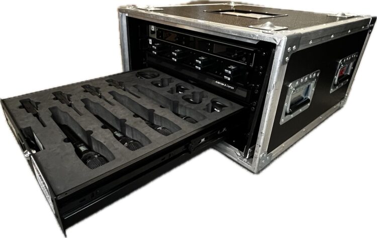 EW-DX Digital Radio Mic Rack Hire