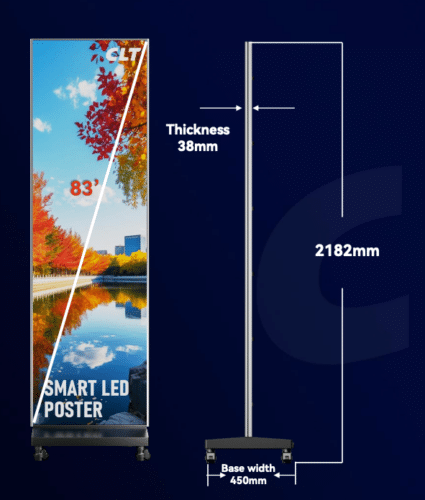 LED Poster Hire - 1.8mm pixel pitch