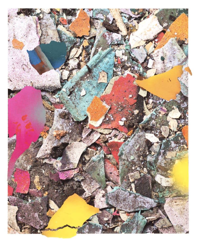 Jo_Dennis_Ladywell_Treasures_1,2018_Unique_hand_finished_photograph_Gicléeon_Fine_Art_Photo_Rag_and_acrylic_paint_68×55cm