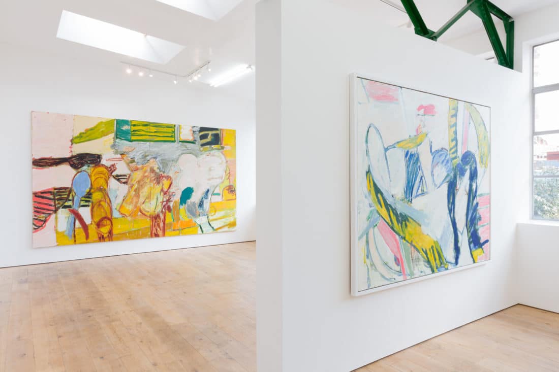 Installation views of Max Wade: Whisper Down the Lane at Sid Motion Gallery