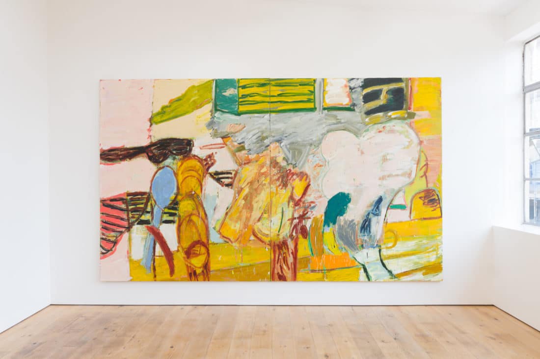 Installation views of Max Wade: Whisper Down the Lane at Sid Motion Gallery