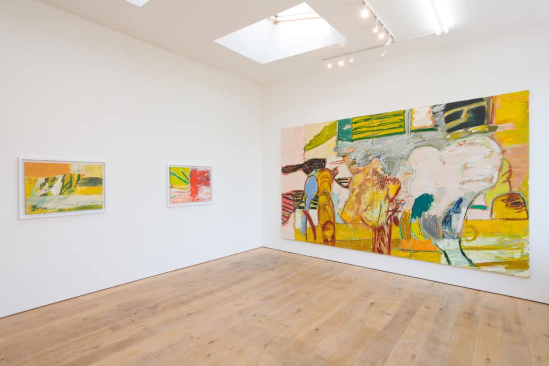 Installation views of Max Wade: Whisper Down the Lane at Sid Motion Gallery