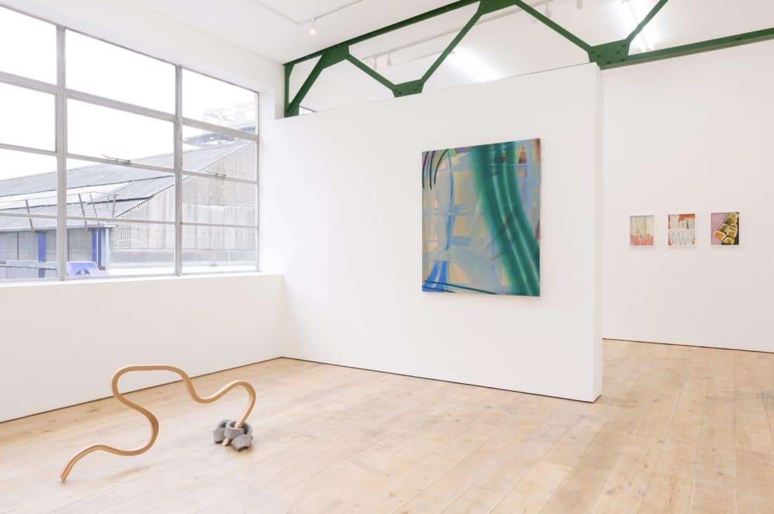 Swimming Backwards, Sunyoung Hwang, Emily Stollery & Henry Ward, 2021 installation image b