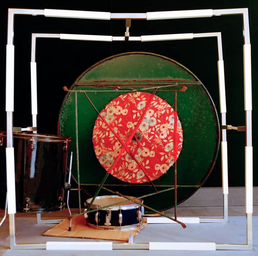 Brian Griffiths and Frank Kent_8 Ovals, 2021_Inkjet print acrylic fronted on Dibond _130 x 131 cm_Frank Dot & Brian Oval, Sid Motion Gallery