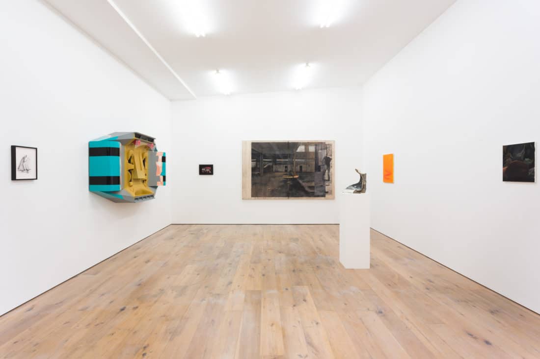 Installation views of Internal Weather at Sid Motion Gallery