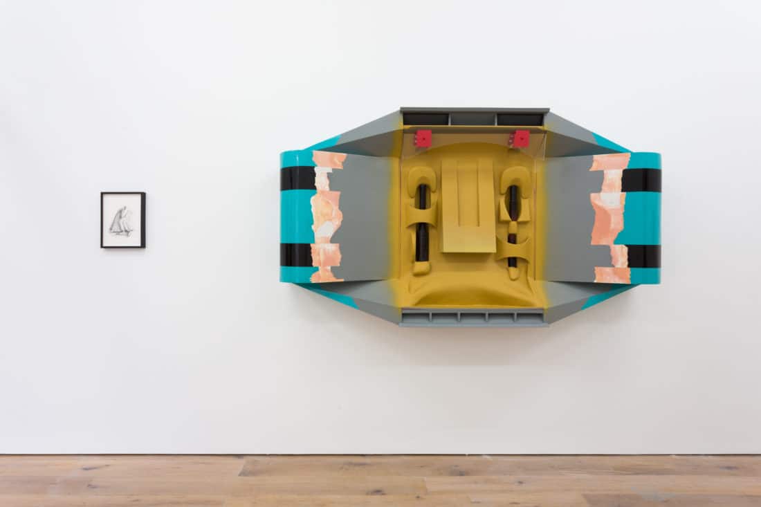 Installation views of Internal Weather at Sid Motion Gallery
