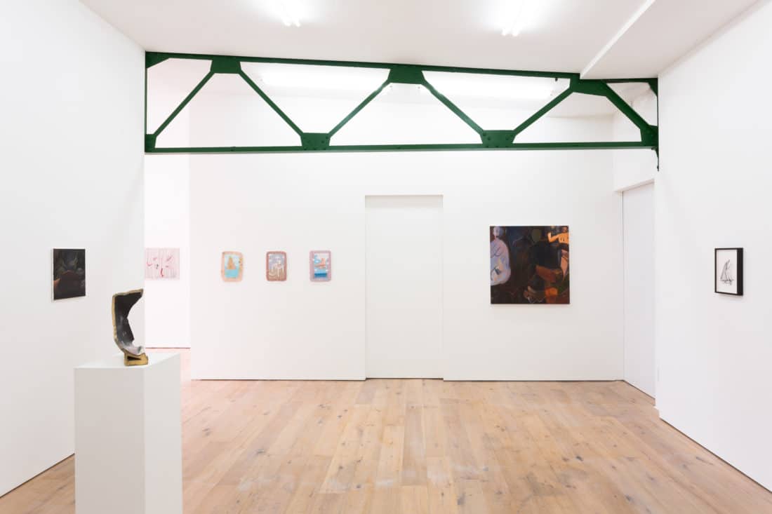 Installation views of Internal Weather at Sid Motion Gallery