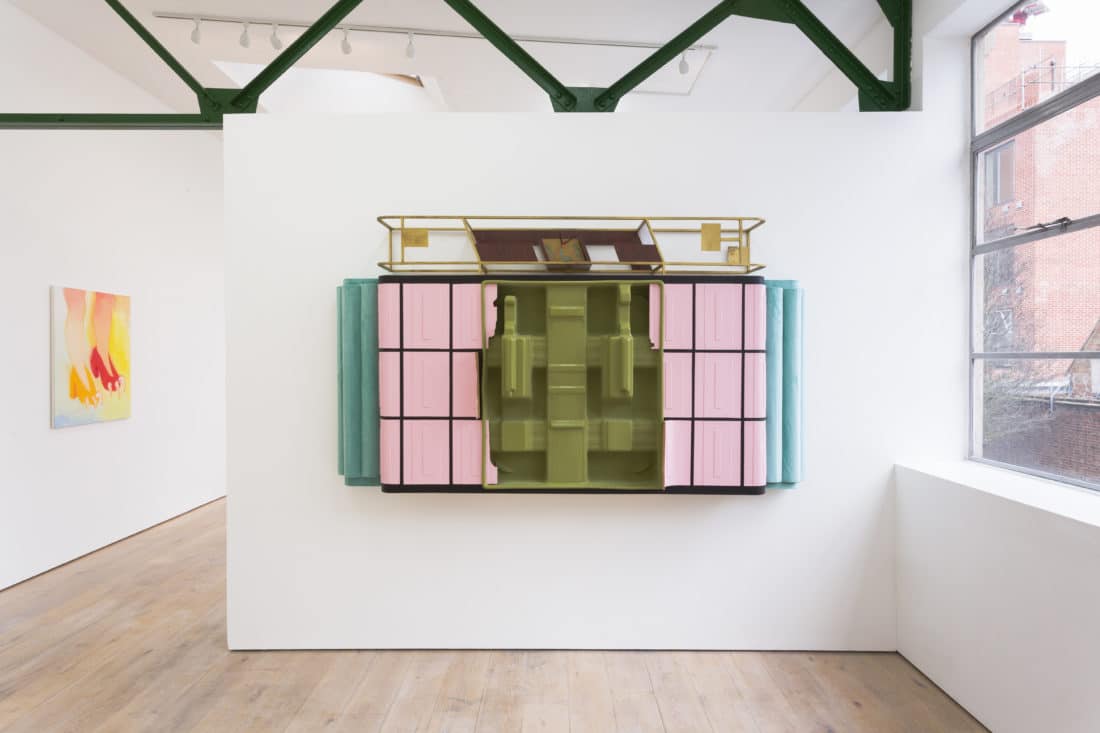 Installation views of Internal Weather at Sid Motion Gallery