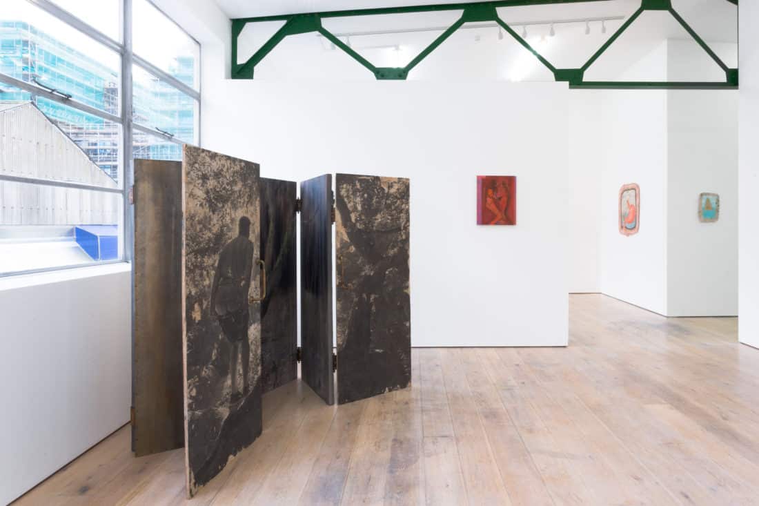 Installation views of Internal Weather at Sid Motion Gallery