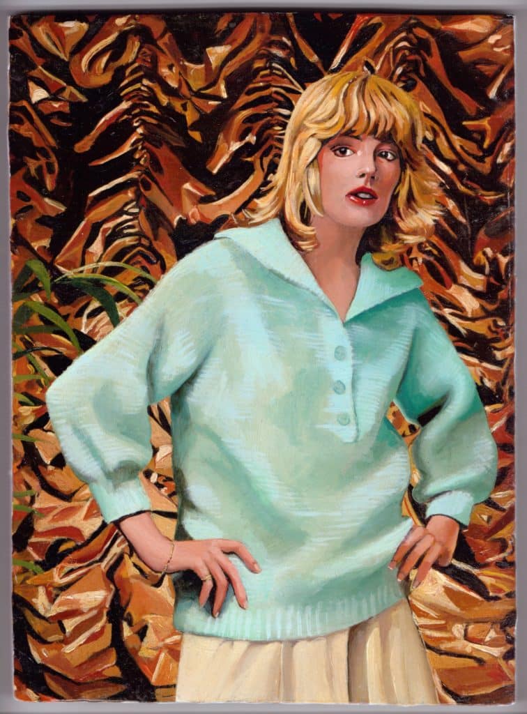 Pat OConnor_'Chocolate' 2004 oil on board 26.5 x 19.5 x 1.0cm