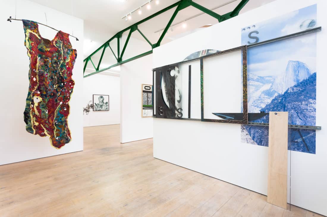 Installation views of Within Reach at Sid Motion Gallery