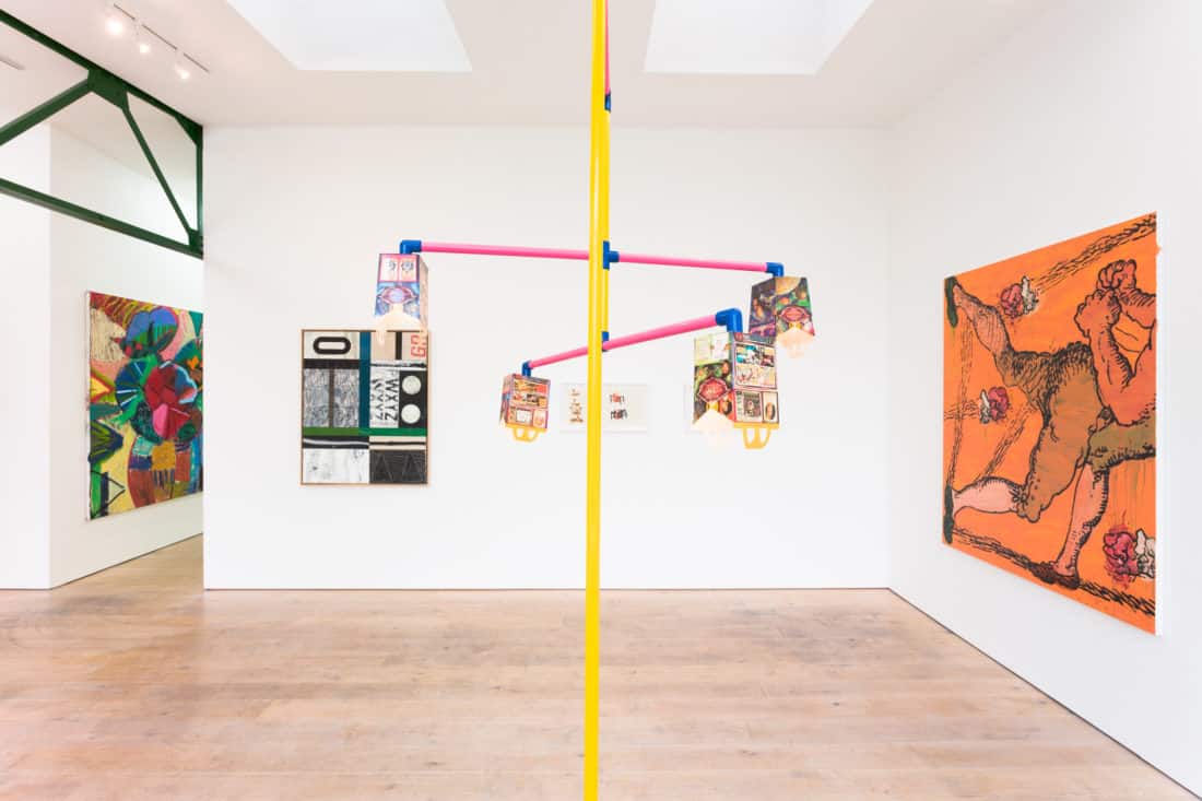 Installation views of Within Reach at Sid Motion Gallery