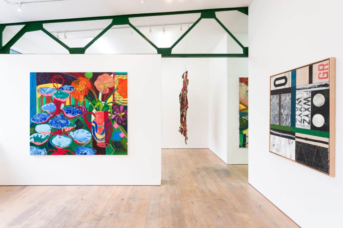Installation views of Within Reach at Sid Motion Gallery
