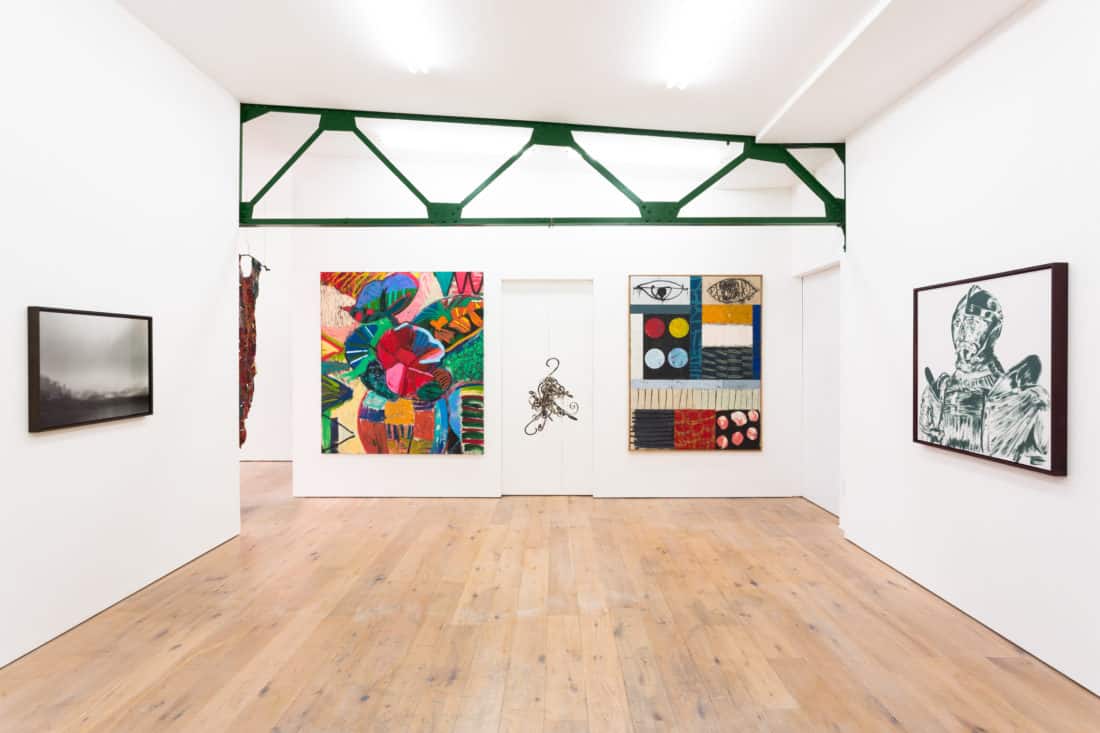 Installation views of Within Reach at Sid Motion Gallery