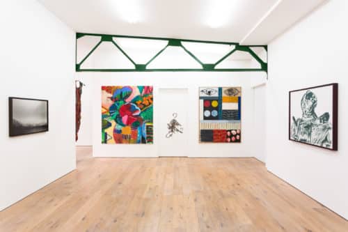 Installation views of Within Reach at Sid Motion Gallery