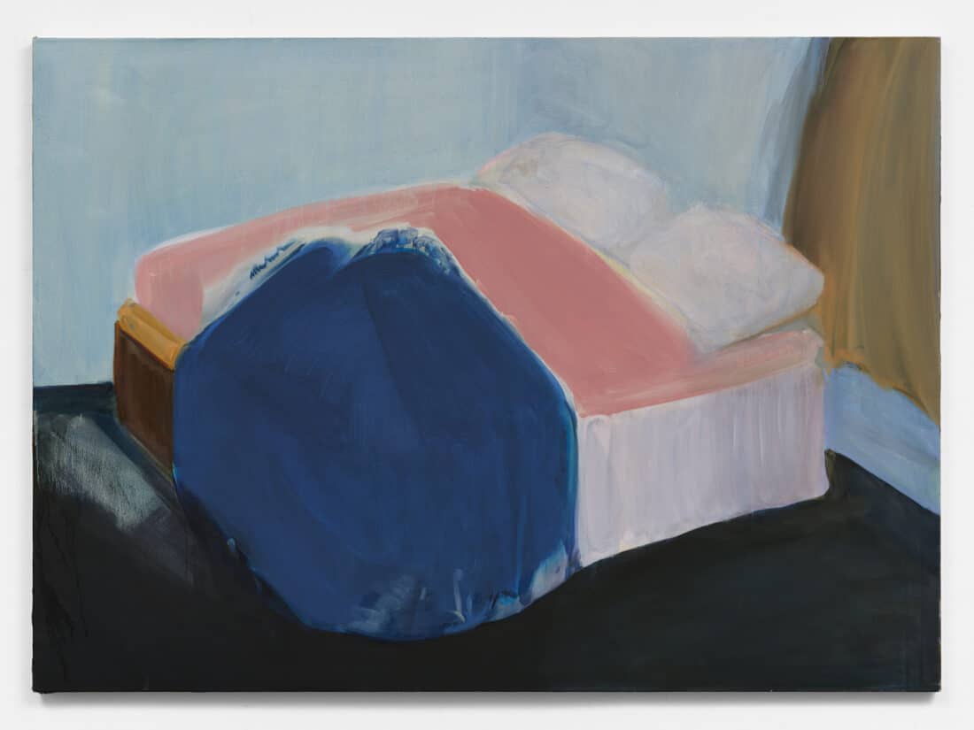 nothing left to say, 2023 Oil on canvas 130 x 180.2 cm