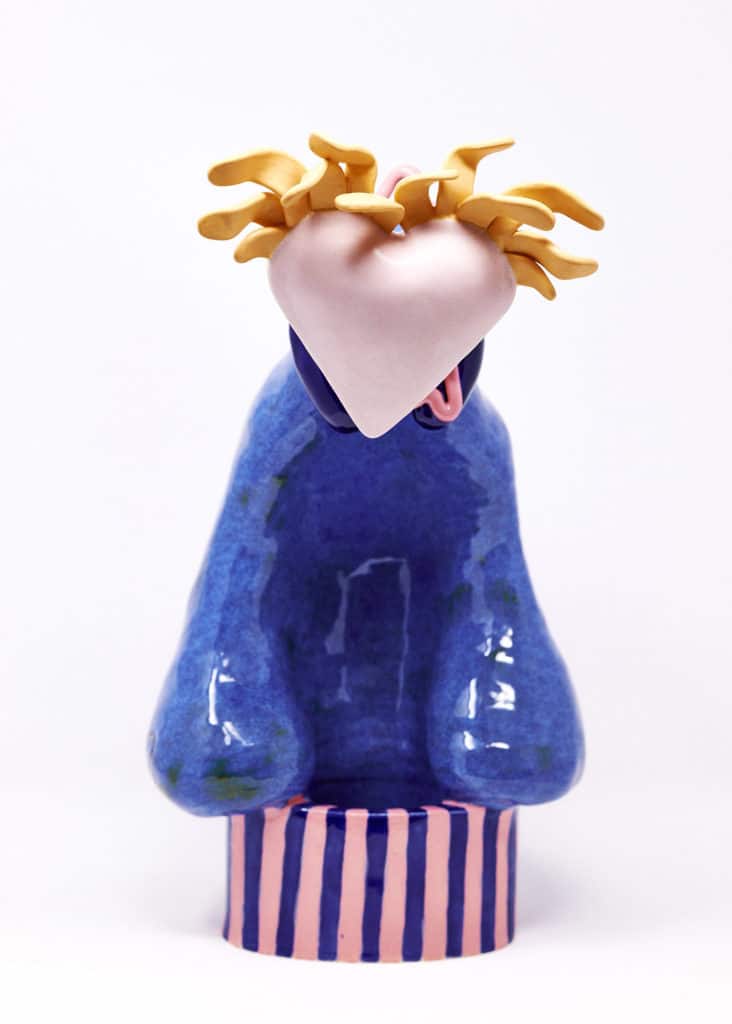 Dear Flaming Heart _ 2022_Ceramic_ 37 x 20 x 30_ H_Stevenson.1